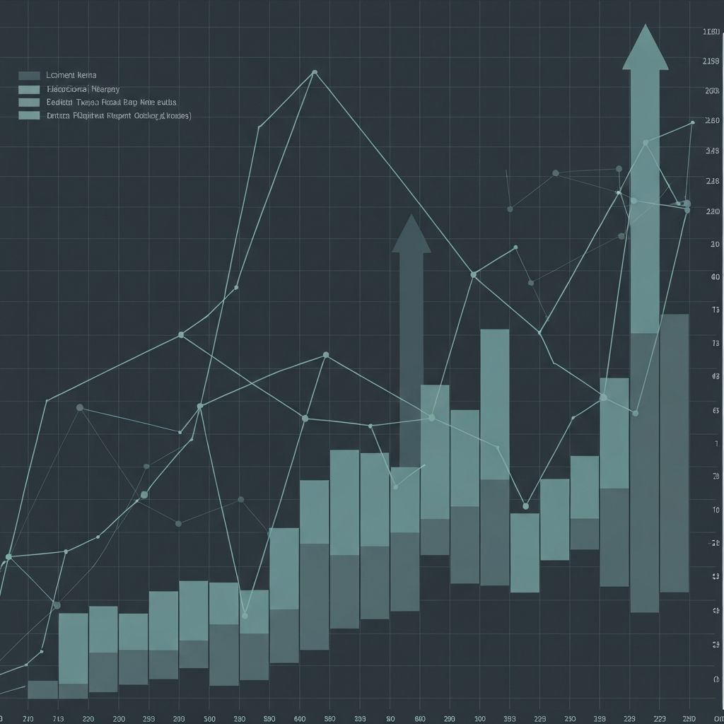 Scientific data visualization showing metabolic trends